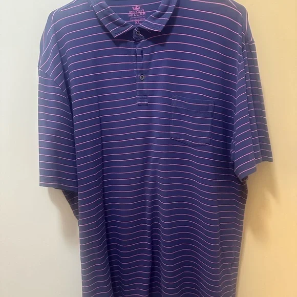 Peter Millar Men’s Shirts Polo Size XL Collection lot of 3 - Picture 2 of 7